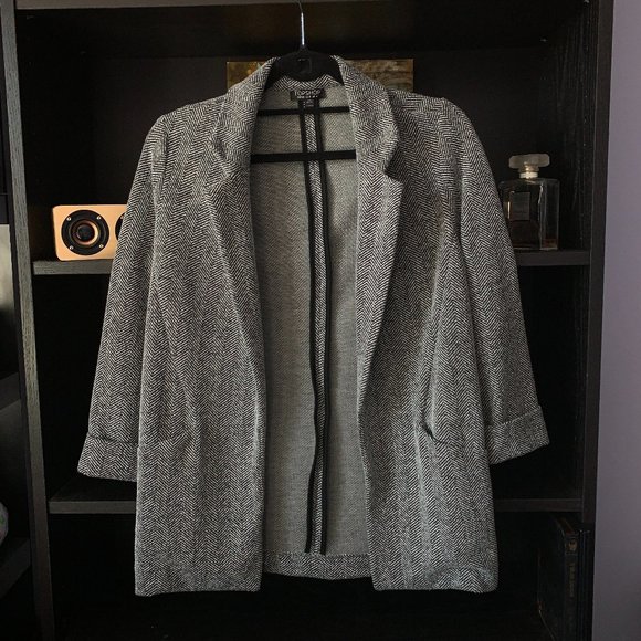 Chevron Blazer| Topshop - Picture 1 of 3